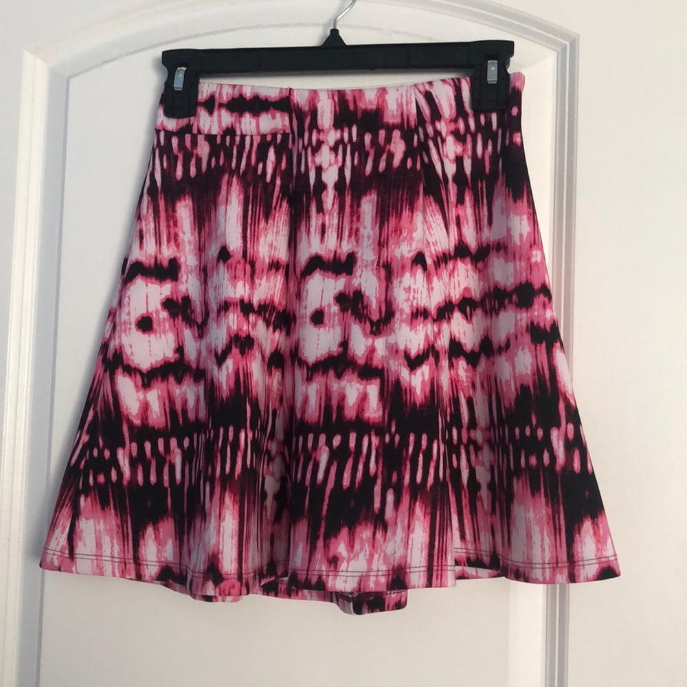 Decree Pink and Black Skirt